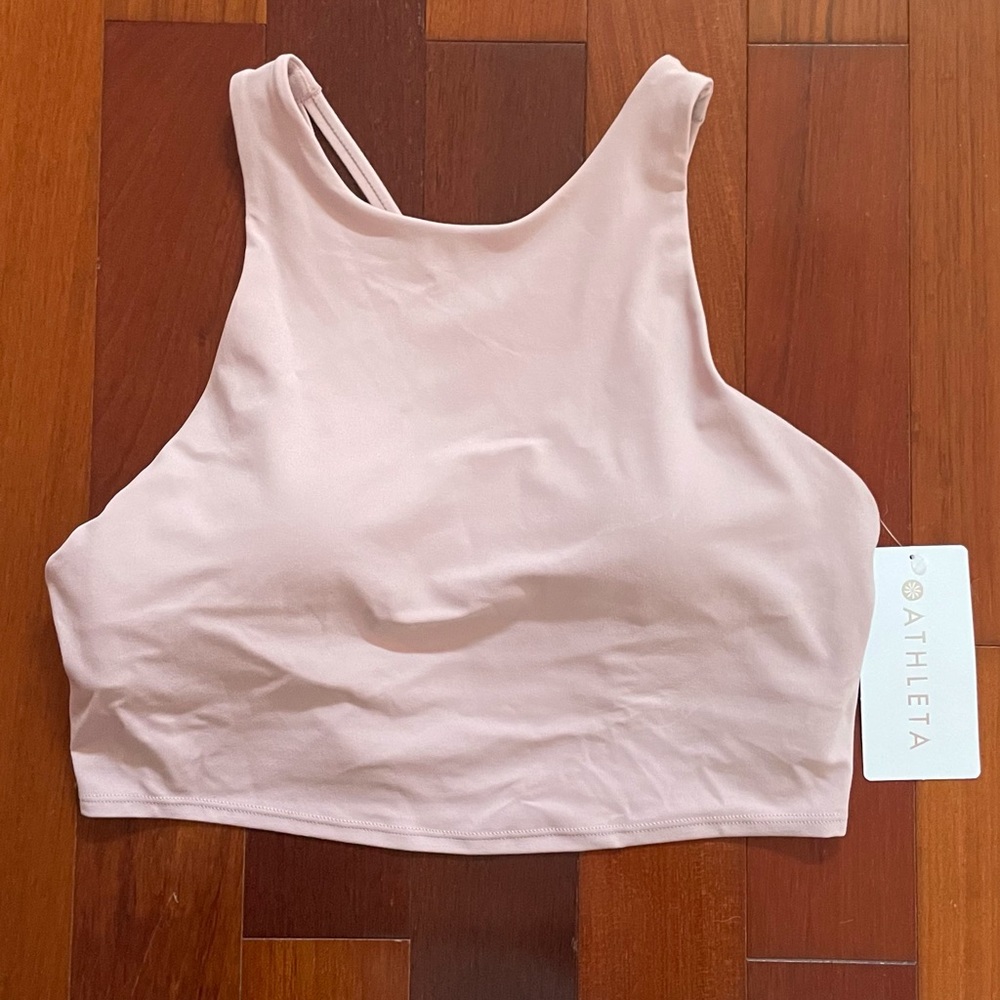 NWT Athleta Concussions Strappy Crop Top
